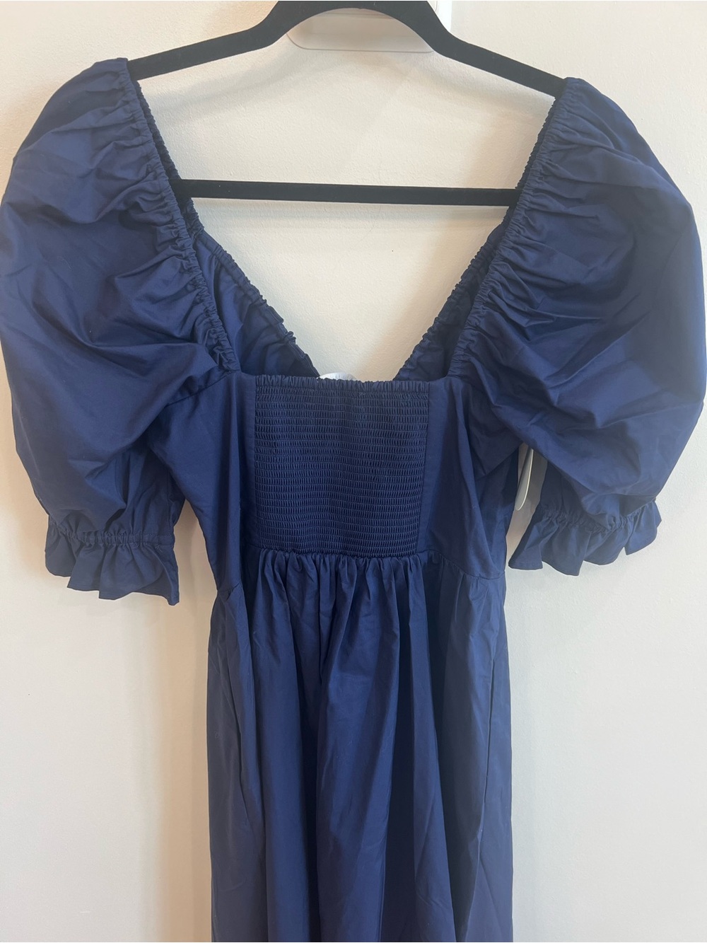Hill House Ophelia Dress in Navy - Picture 5 of 8